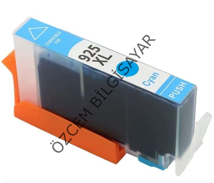 HP 925XL-4K0W0PE (Pro 8120-Pro 8122-Pro 8123-Pro 8124-Pro 8125-Pro 8130-Pro 8132-Pro 8134-Pro 8135) Uyumlu Mavi Kartuşu