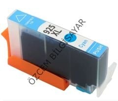 HP 925XL-4K0W0PE (Pro 8120-Pro 8122-Pro 8123-Pro 8124-Pro 8125-Pro 8130-Pro 8132-Pro 8134-Pro 8135) Uyumlu Mavi Kartuşu