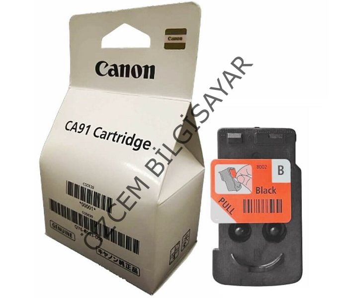 Canon CA91 (QY6-8002-020) (G1400-G1410-G1411-G2400-G2410-G2411-G3400-G3410-G3411-G4400-G4410-G4411) Orjinal Siyah Baskı Kafası