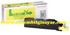 Kyocera Mita TK-855Y Orjinal Sarı (Yellow) LaserJet Toner