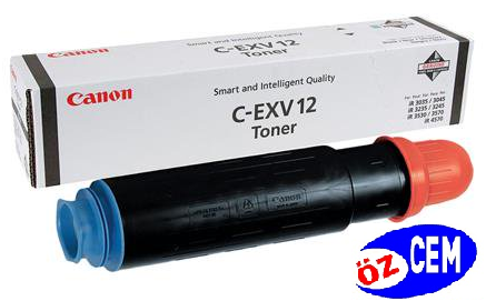 Canon C-EXV 12 (iR 3025-3035-3045-3225-3235-3245-3530-3570-4570) Orjinal Siyah Toner
