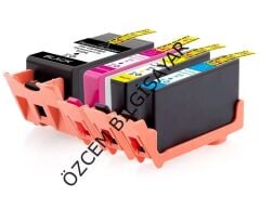 HP 925XL-4K0W3PE+4K0W0PE+4K0W1PE+4K0W2PE Uyumlu Siyah+Mavi+Kırmızı-Sarı Kartuşu (Multipack)