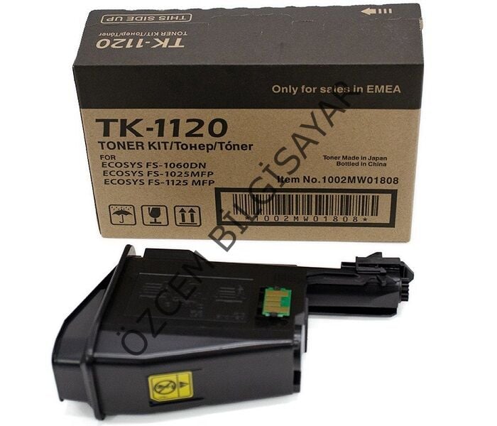 Kyocera TK-1120 (FS-1025/FS-1060/FS-1125) Muadil Siyah Toner