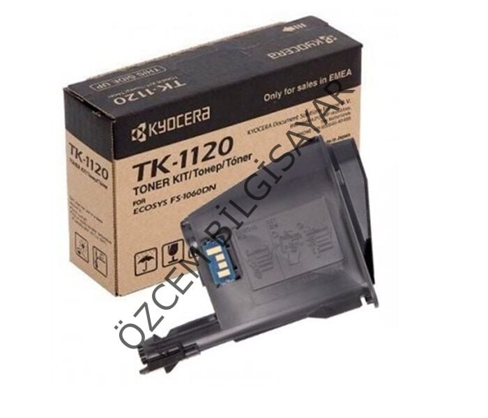 Boş Kyocera TK-1120 (FS-1025/FS-1060/FS-1125) Siyah Toner Satış