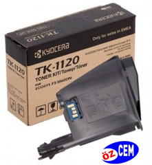 Boş Kyocera TK-1120 (FS-1025/FS-1060/FS-1125) Siyah Toner Satış
