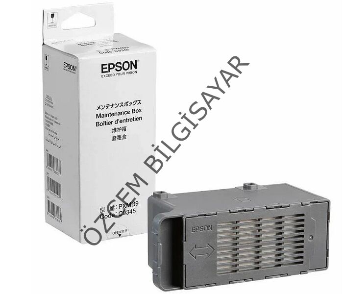 EPSON C9345/C12C934591 (ET16150/ET16600/ET16650/ET16680/ET18100/ET580/ET5850/ET5880/ET8500/ET8550/L11160/L15060/L15150/L15158/L15160/L15168/L15180/L6550/L6560/L6570/L6580/L8160/L6168/L8180/L8188/M15180/M16680/M5880/WF7310) Orjinal Atık Mürekkep Kutusu