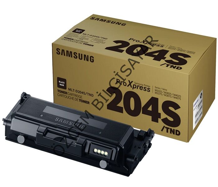 Samsung MLT-D204S-SU938A (M3325-M3375-M3825-M3875-M4025-M4075) Orjinal Siyah Toner