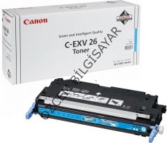 Canon C-EXV 26 C/1659B006 (İR C1021/İR C1022/İR C1028) Orjinal Mavi Toner