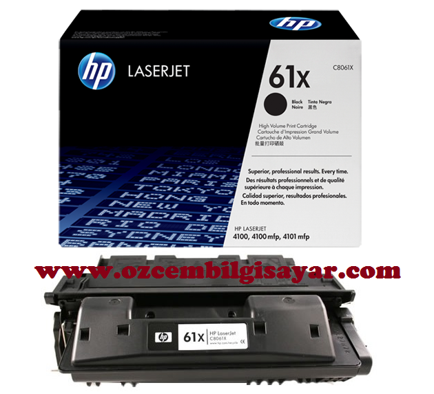HP C8061X (61X) Orjinal Siyah (Black) LaserJet Toner