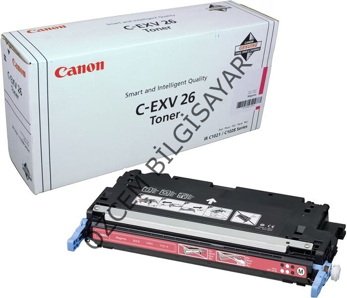 Canon C-EXV 26 M/1658B006 (İR C1021/İR C1022/İR C1028) Orjinal Kırmızı Toner