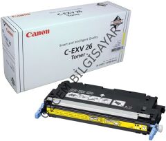Canon C-EXV 26 Y/1657B006 (İR C1021/İR C1022/İR C1028) Orjinal Sarı Toner