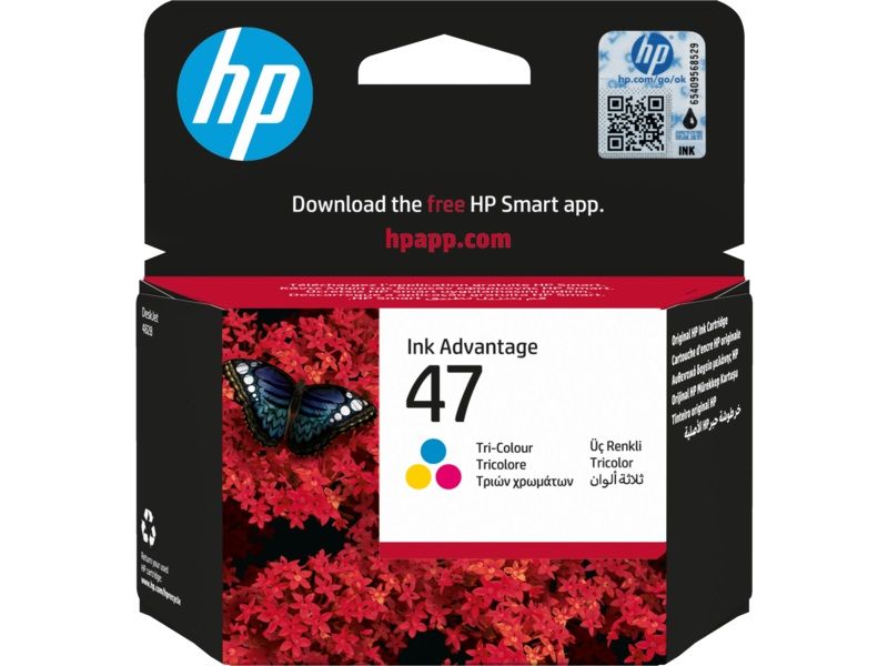 HP 47-6ZD61AE (ADVANTAGE ULTRA 4825-4826-4828-4829-4877) Orjinal Renkli Kartuşu