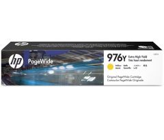 HP 976Y-L0R07A (PageWide Pro 552-Pro 577-P55250-P57750) Orijinal  Sarı Ekstra Yüksek Kapasiteli Kartuşu
