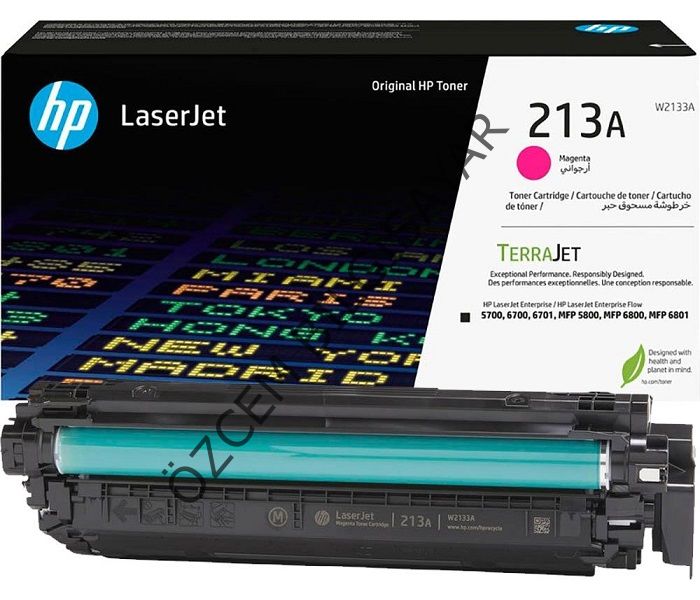 HP W2132A-213A (5700-5800-6700-6701-6800-6801) Orjinal Kırmızı Toner