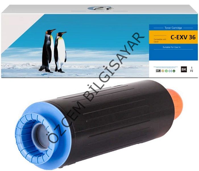 Canon C-EXV 36 (İR 6055-6065-6075-6255-6265-6275-6555-6565-6571-6575-6755-6765-6780) Muadil Siyah Toner