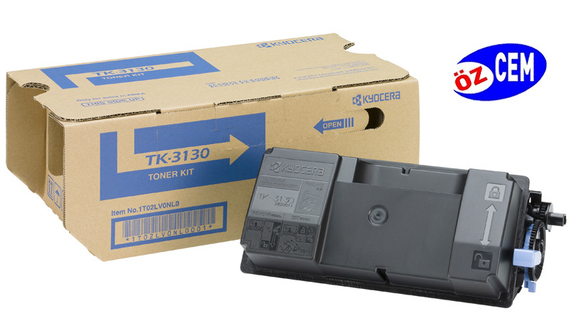 Boş Kyocera TK-3130 (FS-4200/FS-4300/M3550/M3560) Siyah Toner Satış
