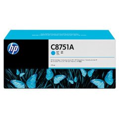 HP C8751A Orjinal Mavi (Cyan) İnkJet Mürekkep Kartuşu