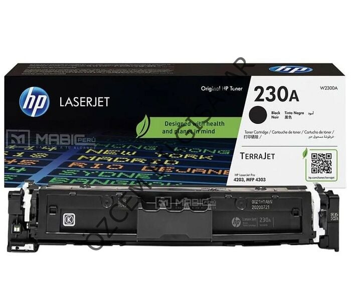 HP 230A-W2300A (Pro 4203/Pro MFP 4302/Pro MFP 4303) Orjinal Siyah Toner