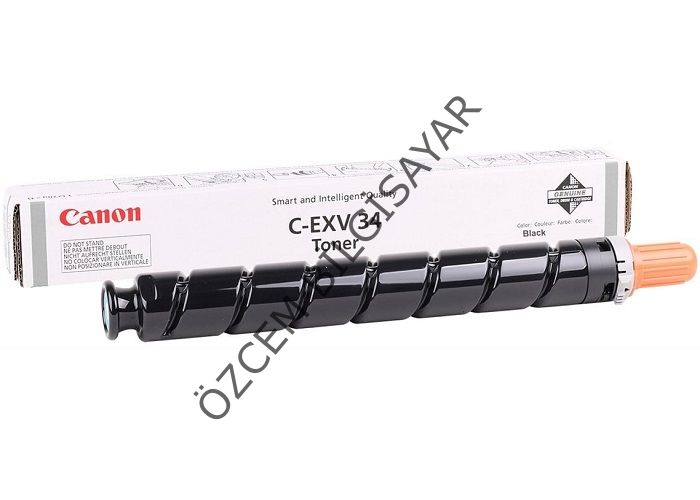 Canon C-EXV 34 (C2000-C2020-C2025-C2030-C2200-C2220-C2225-C2230) Orjinal Siyah Toner