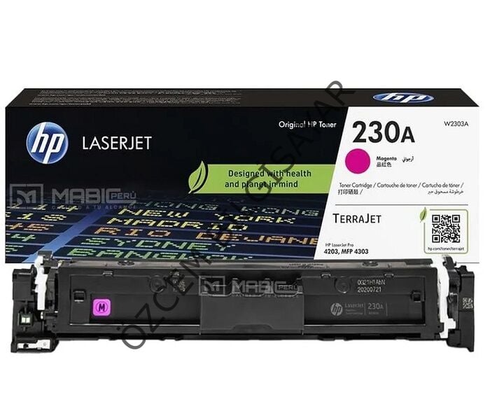 HP 230A-W2303A (Pro 4203/Pro MFP 4302/Pro MFP 4303) Orjinal Kırmızı Toner
