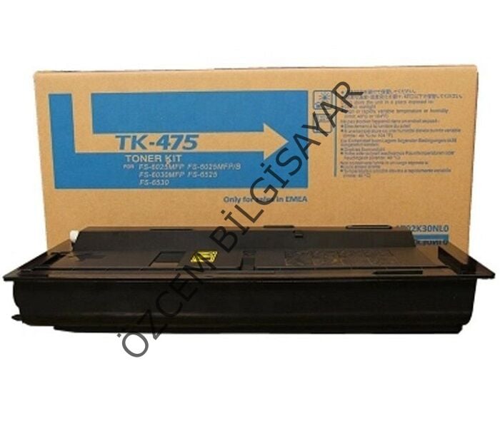 Kyocera TK-475 (FS-3040/FS-6025/FS-6030/FS-6525/FS-6530) Muadil Siyah Toner