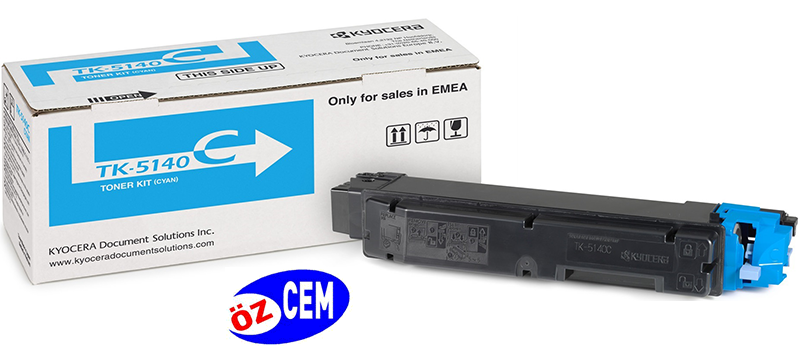 Kyocera TK-5140C (Ecosys M6030cdn-M6530cdn-P6130cdn) Orjinal Mavi (Cyan) Toner