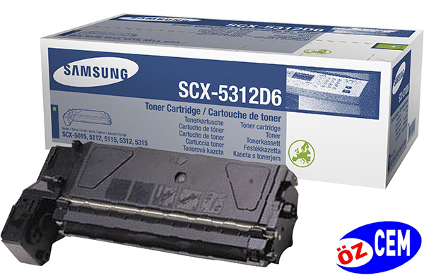 Samsung SCX-5312D6 (SCX-5015-5112-5115-5312-5315-SF-830-835) Orjinal Siyah Toner