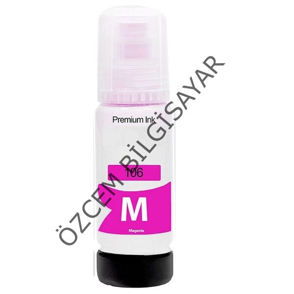 EPSON 106 (L7160/L7180/ET-7700/ET-7750) Muadil Kırmızı EcoTank Mürekkep Şişesi (C13T00R340)