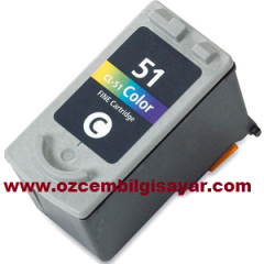 Boş Canon CL-51 Renkli (Color) İnkJet Kartuş Satış