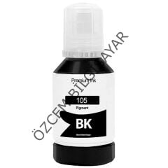 EPSON 105 (L7160/L7180/ET-7700/ET-7750) Muadil Siyah EcoTank Mürekkep Şişesi (13T00Q140)