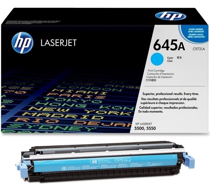 HP C9731A-645A (5500-5550) Orjinal Mavi Toner
