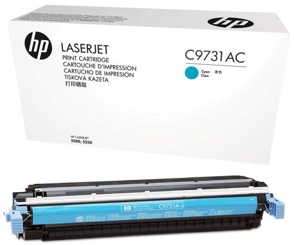 HP C9731AC-645A (5500-5550) Orjinal Mavi Toner