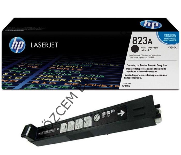 HP CB380A-823A (CM6030-CM6040-CM6049-CP6015) Orjinal Siyah Toner