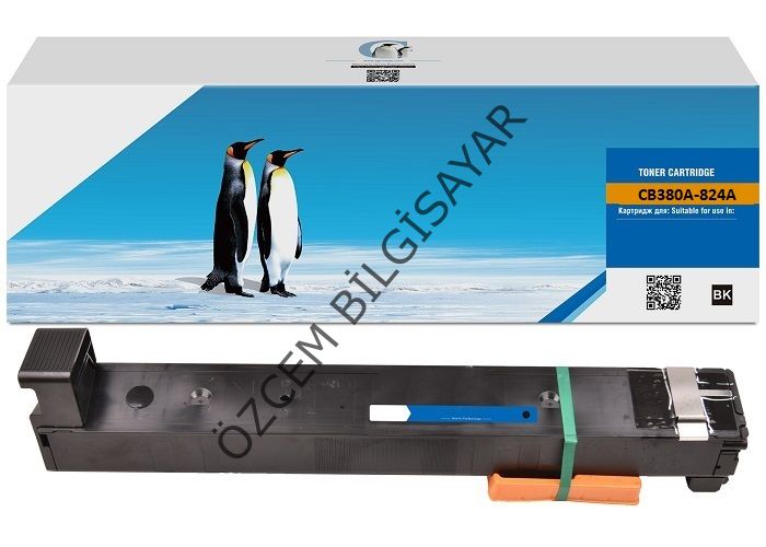 HP CB380A-823A (CM6030-CM6040-CM6049-CP6015) Muadil Siyah Toner