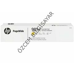 HP 981YC-L0R19YC (PageWide 556/PageWide 586) Orjinal PageWide Extra Yüksek Kapasiteli Sarı Kartuşu