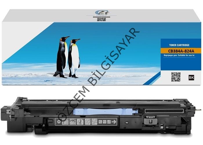 HP CB384A-824A (CM6030-CM6040-CM6049-CP6015) Muadil Siyah Drum