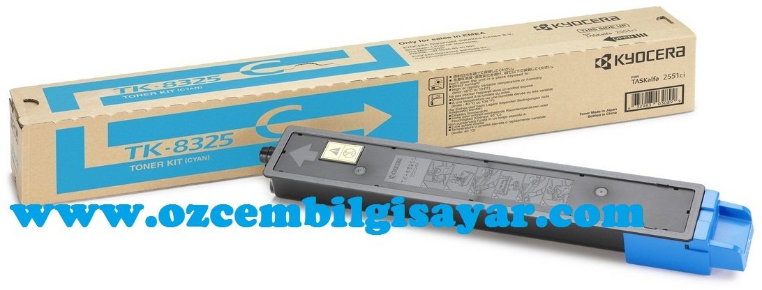 Kyocera TK-8325C (FS-2551) Orjinal Mavi (Cyan) LaserJet Toner