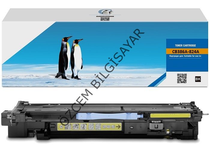 HP CB386A-824A (CM6030-CM6040-CM6049-CP6015) Muadil Sarı Drum