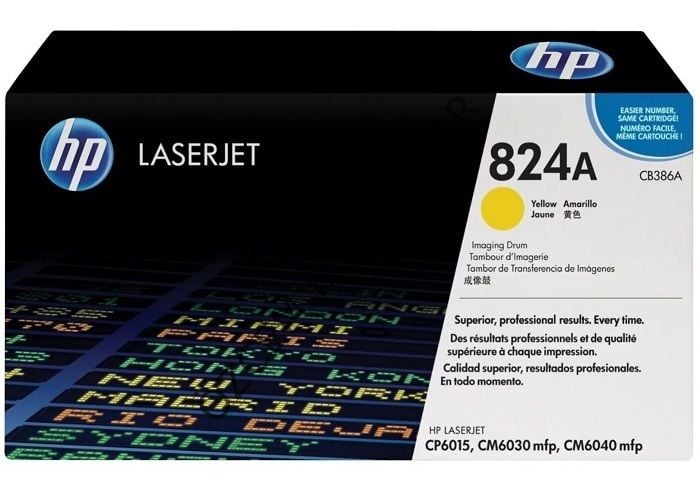 HP CB386A-824A (CM6030-CM6040-CM6049-CP6015) Orjinal Sarı Drum