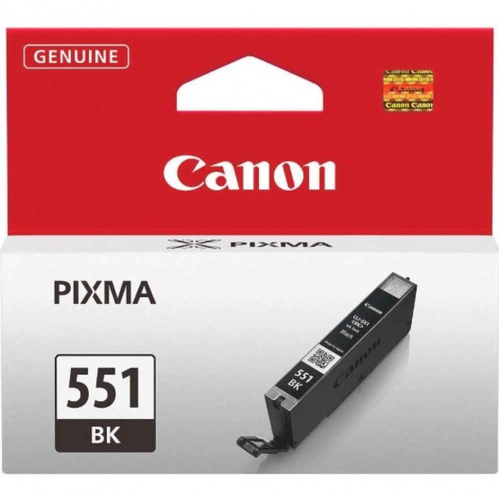 Canon CLI-551BK Orjinal Siyah (Black) İnkJet Mürekkep Kartuşu