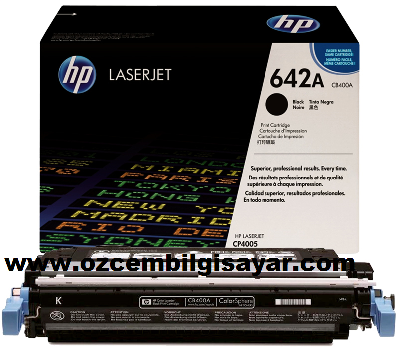 HP CB400A (642A) Orjinal Siyah (Black) LaserJet Toner