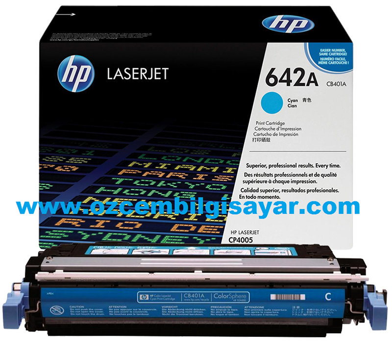HP CB401A (642A) Orjinal Mavi (Cyan) LaserJet Toner
