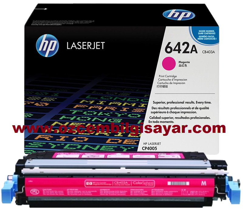 HP CB403A (642A) Orjinal Kırmızı (Magenta) LaserJet Toner