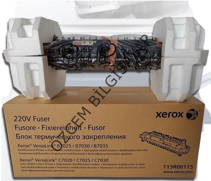 Xerox 115R00115 (B7025/B7030/B7035/C7020/C7025/C7030) Orijinal Fuser Ünitesi