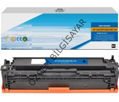 HP CB540A-125A (CP1210/CP1213/CP1214/CP1215/CP1216/CP1217/CP1510/CP1513/CP1514/CP1515/CP1216/CP1217/CP1518/CP1519/CM1312) Muadil Siyah Toner