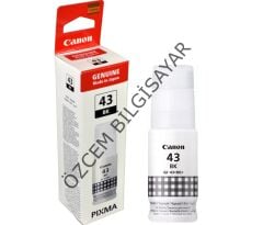 Canon GI-43BK/4698C001 (G540/G570/G580/G620/G640/G650/G680) Orjinal Siyah Kartuşu