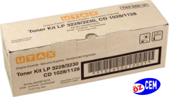 UTAX CD-1018/CD-1128/LP-3228/LP-3230/LP-3335 Orjinal Siyah Toner
