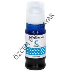 Canon GI-43C/4672C001 (G540/G570/G580/G620/G640/G650/G680) Muadil Mavi Kartuşu