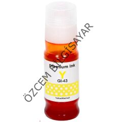 Canon GI-43Y/4689C001(G540/G570/G580/G620/G640/G650/G680) Muadil Sarı Kartuşu