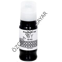 Canon GI-43GY/4707C001 (G540/G570/G580/G620/G640/G650/G680) Muadil Gri Kartuşu
